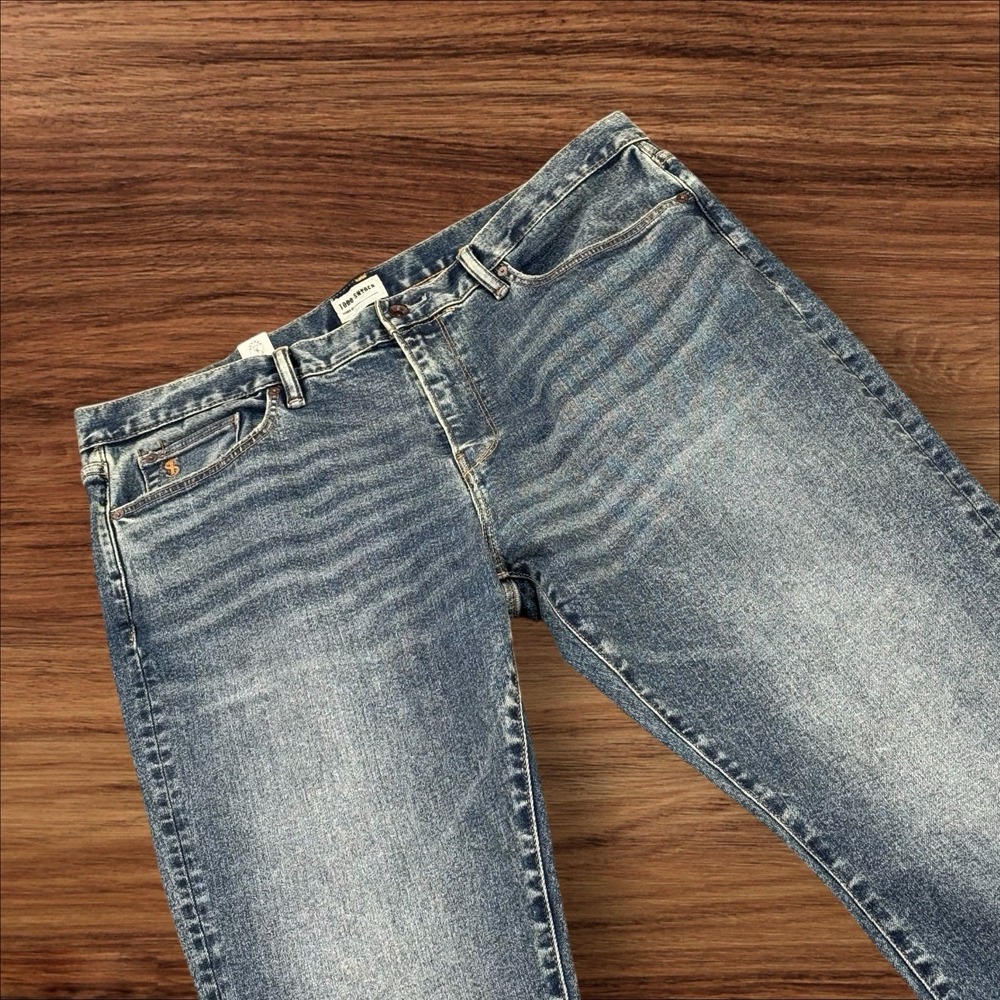 NWT Todd Snyder Slim Fit Jeans 38x32 Medium Indigo Wash Men's Blue
